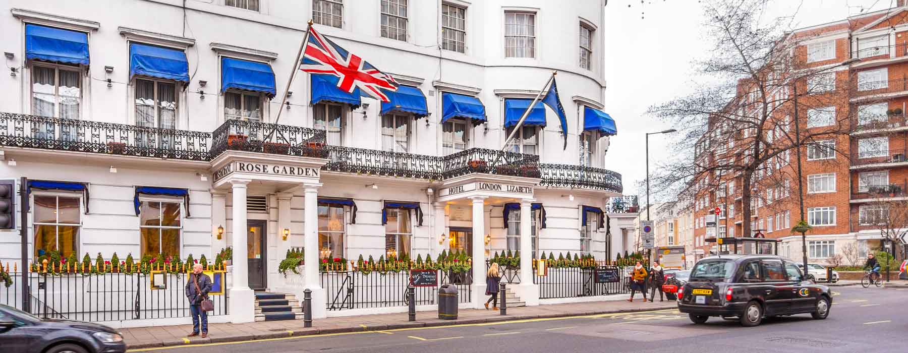 London Elizabeth Hotel  header